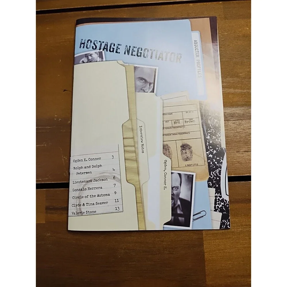 Hostage Negotiator Crime Wave Stand Alone Expansion / Storage Box